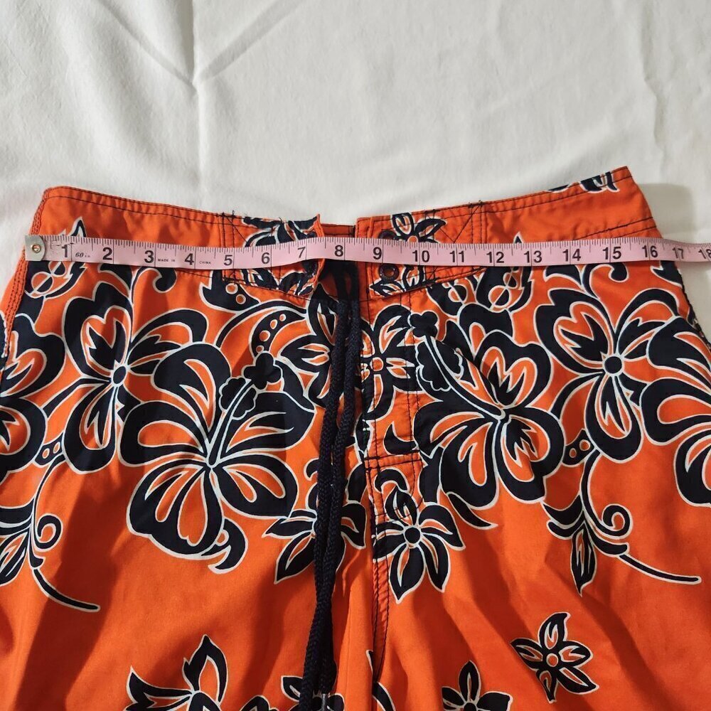 O'NEILL Men's 21 Inch Size M Floral Print Drawstring Boardshorts Beach Cruise - Picture 9 of 14